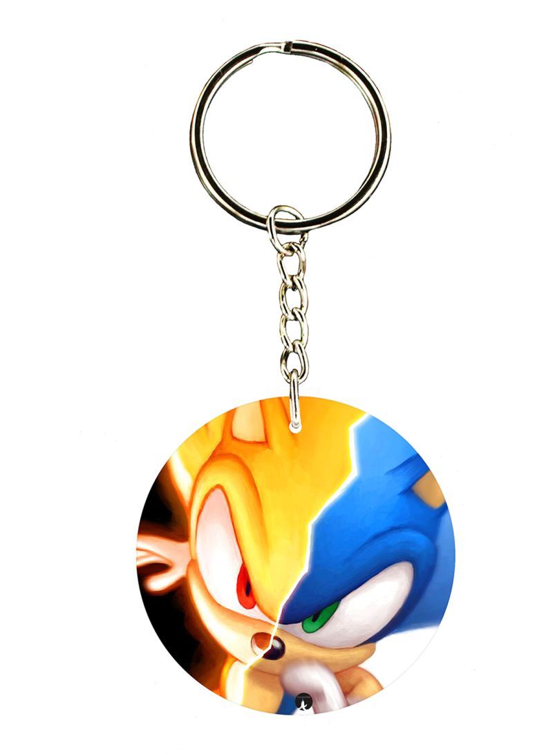 RKN Sonic Double Side Printed Keychain