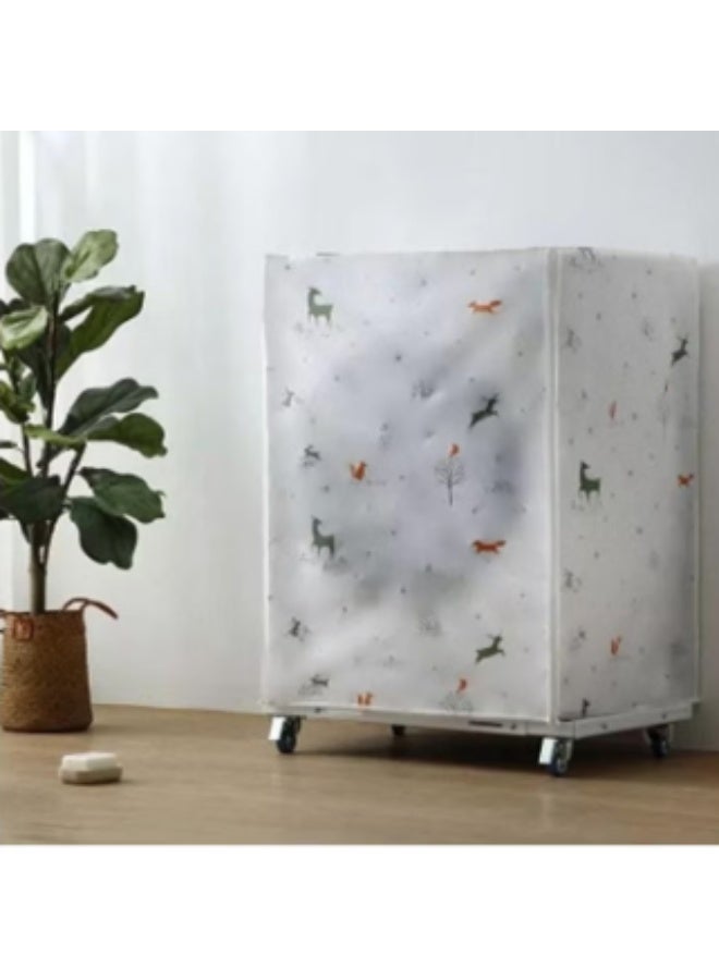 غطاء غسالة أوتوماتيك ضد الماء والأتربة – مقاوم للغبار والخدوش بحجم ‎58×62×85 سم – حماية مثالية للغسالة - Image 4