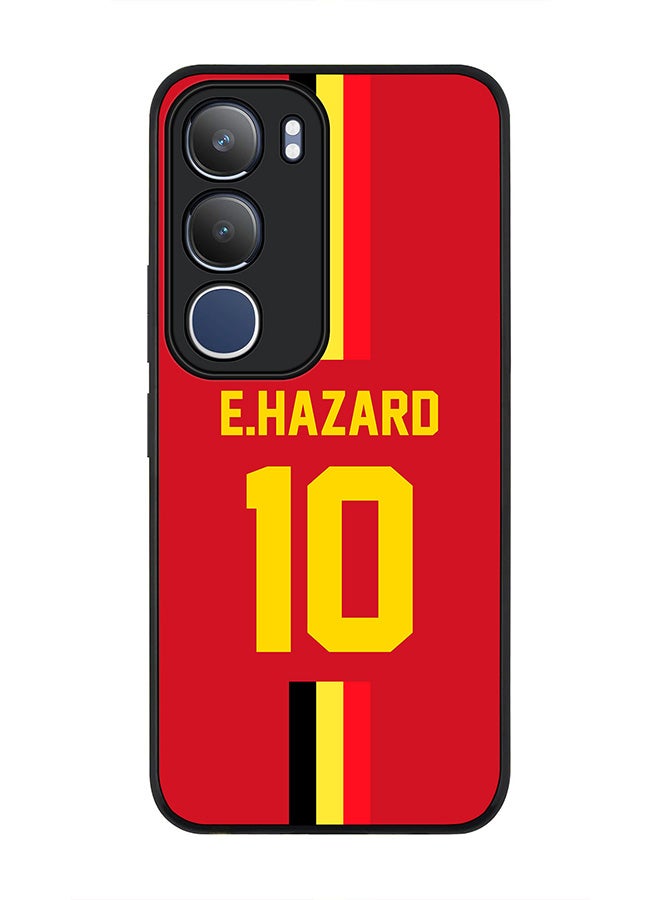 Stylizedd For vivo Y19s / Y19s Pro Case,Slim fit Camera Protection, Shockproof Thin Phone cover  - Football - Belgium,  E.Hazard