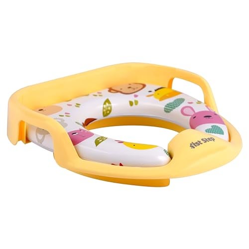 1st Step Baby Western Cushioned Potty Training Seat With Handles (Yellow) - Image 5