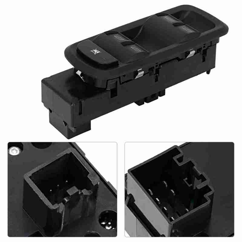 مفتاح التحكم في النوافذ ABS 8A6T-14A132-CC لسيارة فييستا 2011-2013 - مفتاح نافذة سيارة بديل مباشر بأداء مستقر لفورد فييستا - Image 4