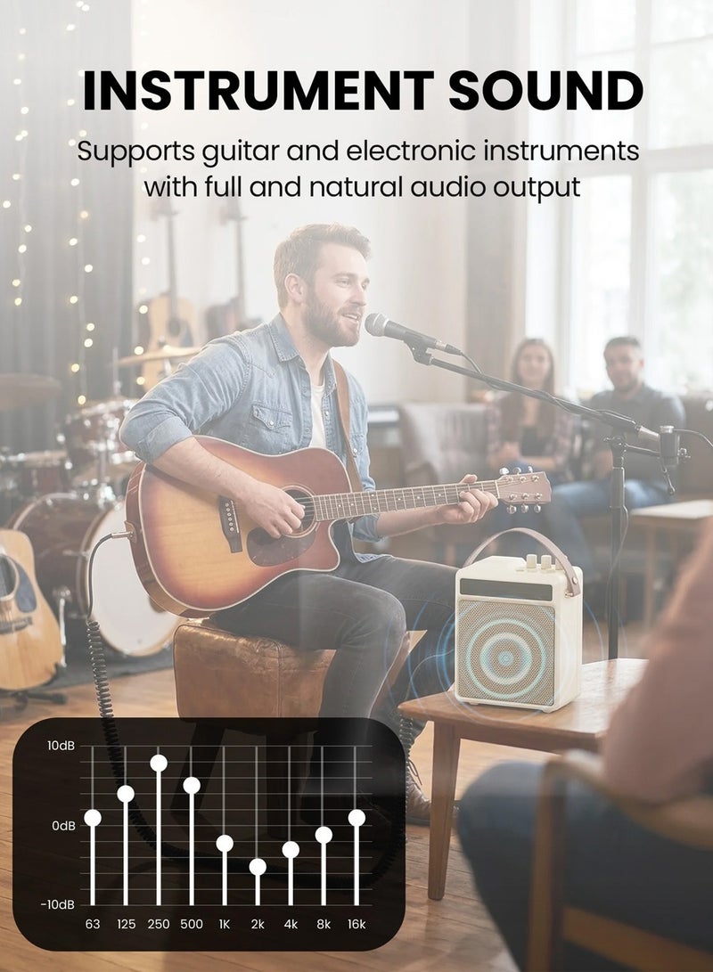 Tiko Boombox 2 25W Player Wireless Bluetooth Portable Unleash Powerful Partyboost Speaker - White - Image 5