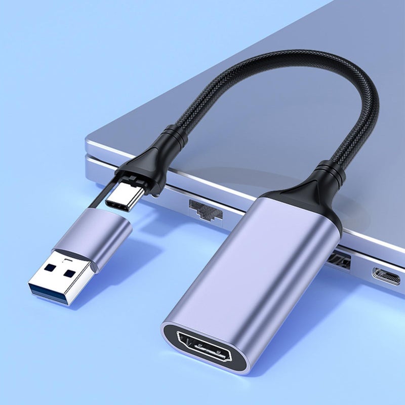 USB 3.0 كرت التقاط فيديو 4K HD من سبائك الألومنيوم للبث المباشر والألعاب والتسجيل - Image 5