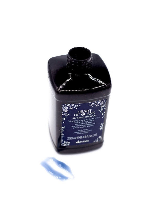 Davines Heart of Glass Silkening Shampoo for Blonde Care, 8.45 fl. oz. (Pack of 1), Black - Image 3