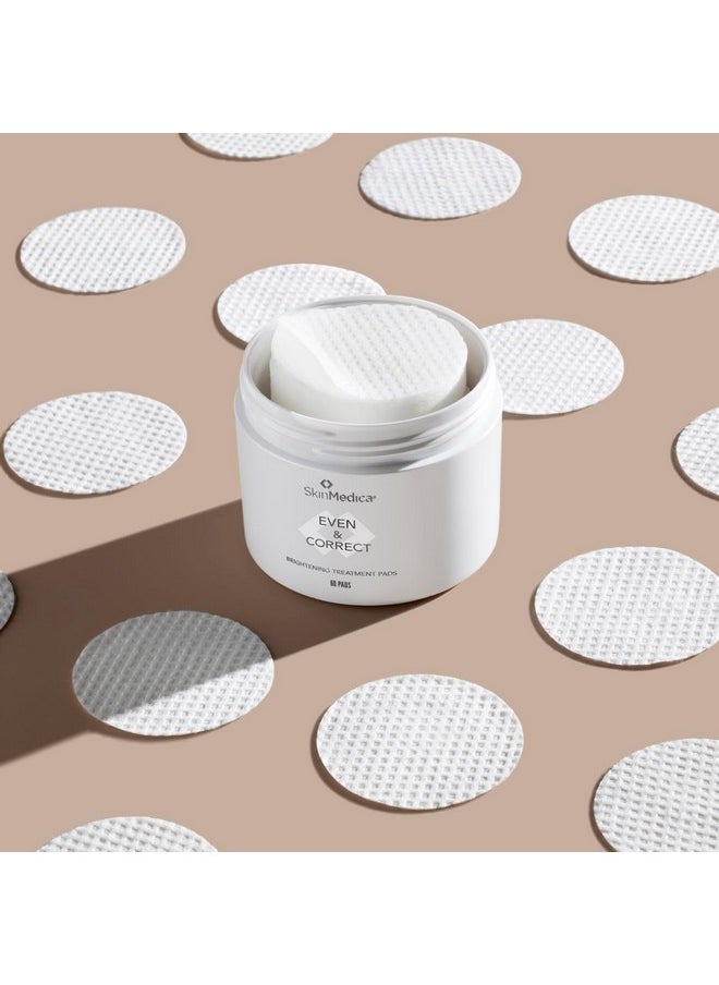 Skinmedica SkinMedica Even & Correct Brightening Treatment Pads For Face Exfoliating, 10% Glycolic Acid Pads That Are Retinol-Free, Alcohol-Free and Hydroquinone-Free, 60 Ct  - Image 5
