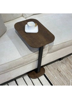 alimforyou Brown wood single serving table, size 40*60*30 cm  - Image 2