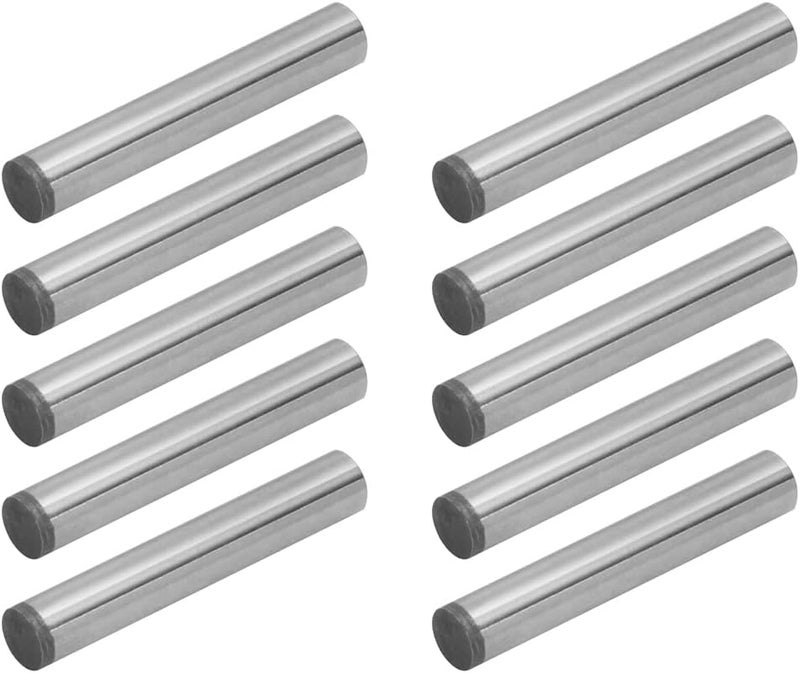 POWERTEC 71475 Hardened Steel Dowel Pins 1/4 Inch | Heat Treated and Precisely Shaped for Accurate Alignment – 10 Pack - Image 1