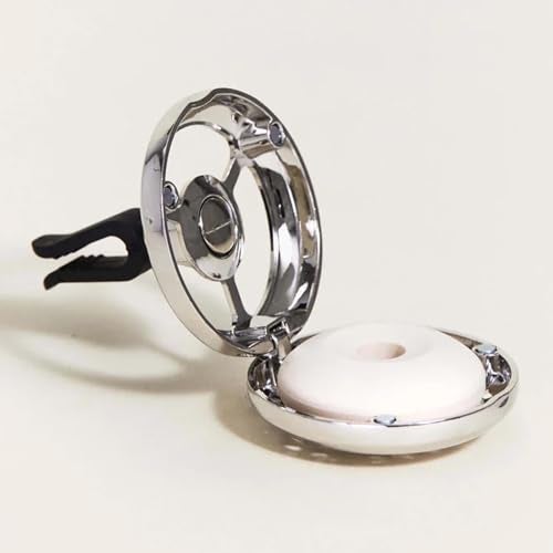Maison Berger مايزون بيرجر - مجموعة موزع معطر هواء السيارة القابلة لإعادة التعبئة - 3.1 × 2 × 0.8 بوصة - صنع في فرنسا (نسيم المحيط) - Image 5