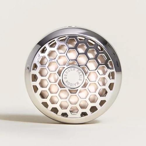 Maison Berger مايزون بيرجر - مجموعة موزع معطر هواء السيارة القابلة لإعادة التعبئة - 3.1 × 2 × 0.8 بوصة - صنع في فرنسا (نسيم المحيط) - Image 2
