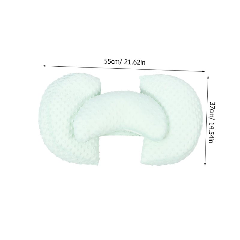 Maternity Pillow for Side Sleeping Back Hips Support Cooling Lumbar Cushion - Image 3