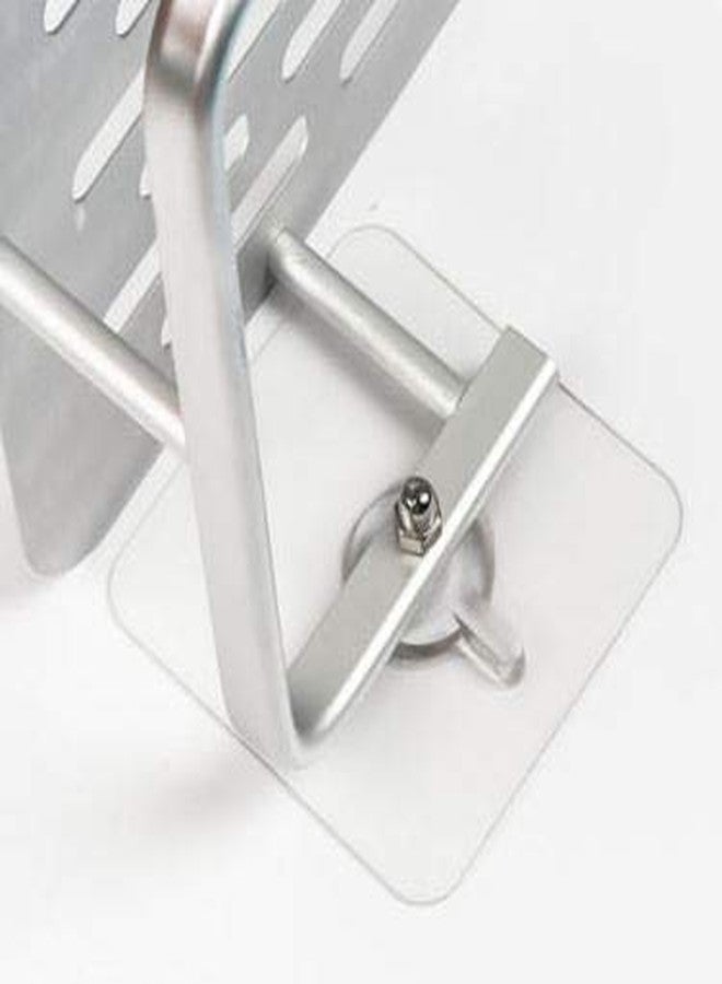 MWSLY Adhesive Hooks, Detachable Self Adhesive Wall Screw Hooks, Punch-Free Wall-Mounted Screw Hook,Seamless Transparent No Nails Drill Waterproof Hooks for Bathroom, Kitchen, Home-Transparent (10), Metal;Polyvinyl Chloride - Image 3
