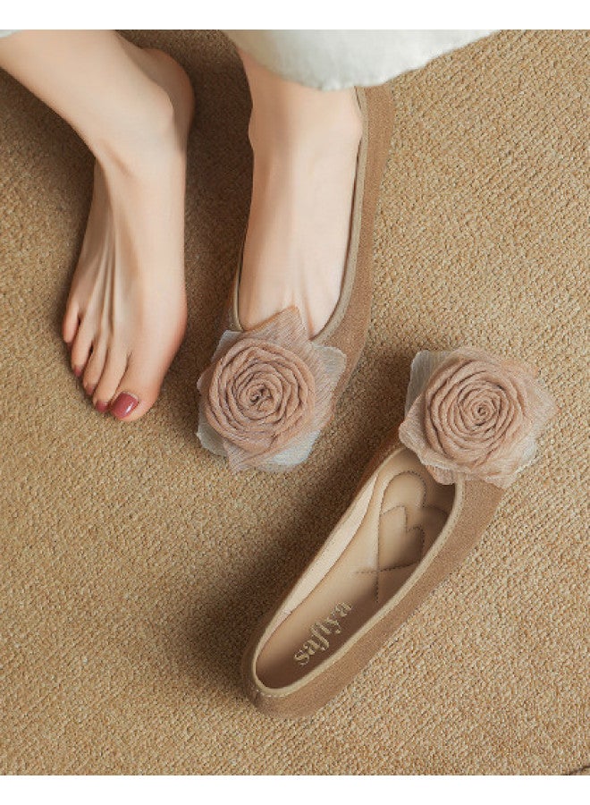 SAFIYA Height-increasing】saturday's Mary Jane Flats 2025 Spring/autumn New Collection, Soft-soled Lightweight Women's Shoes - Image 1