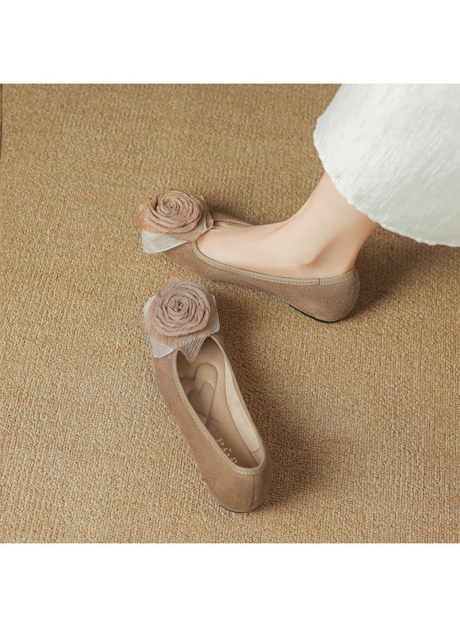 SAFIYA Height-increasing】saturday's Mary Jane Flats 2025 Spring/autumn New Collection, Soft-soled Lightweight Women's Shoes - Image 5