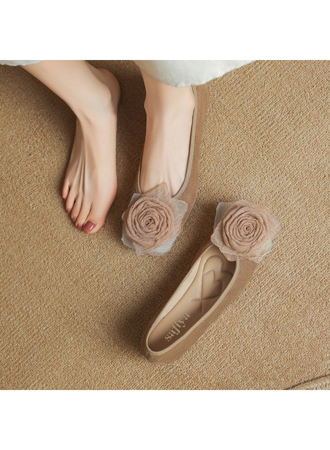 SAFIYA Height-increasing】saturday's Mary Jane Flats 2025 Spring/autumn New Collection, Soft-soled Lightweight Women's Shoes - Image 2