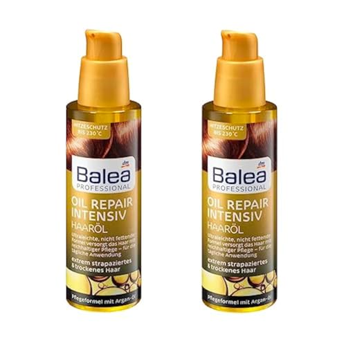 Balea Professional Hair Oil Oil Repair Intensive 100 ml Pack of 2 German product - Image 1