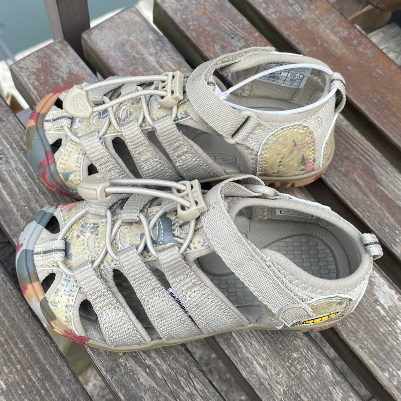 Branded Shoes Keen Kidsren'S Shoes Sandals Wading Outdoor Sports Kidsren'S Shoes Men'S Beach Shoes - Image 3