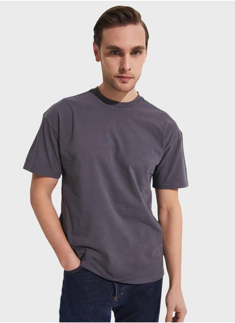 JUNE Crew Neck T-Shirt - Image 1