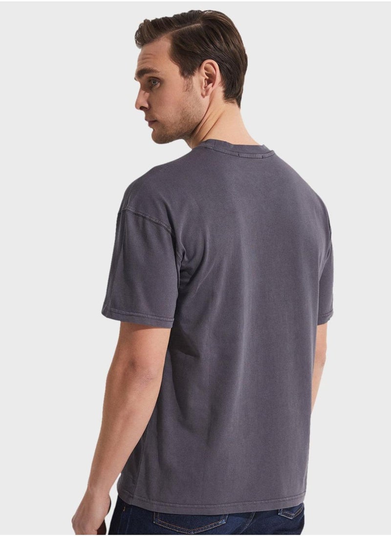 JUNE Crew Neck T-Shirt - Image 2