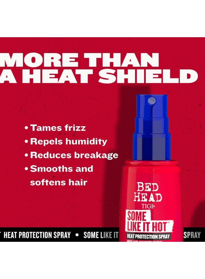 Tigi Bed Head Some Like It Hot Heat Protection Spray for Hair Styling Tools, 100ml - Image 3