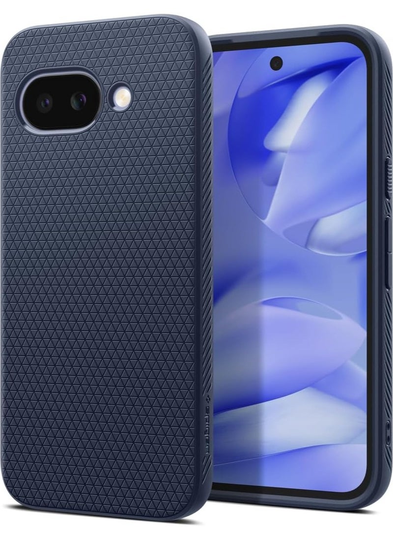 Spigen Liquid Air Google Pixel 9a Case Cover (2025) - Navy Blue  - Image 1
