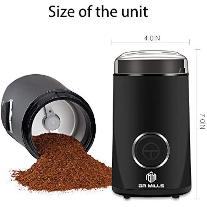 DR MILLS Dm7441 Electric Dried Spice And Coffee Grinder Blade  Cup Made With Sus304 Stainless Steel - Image 2