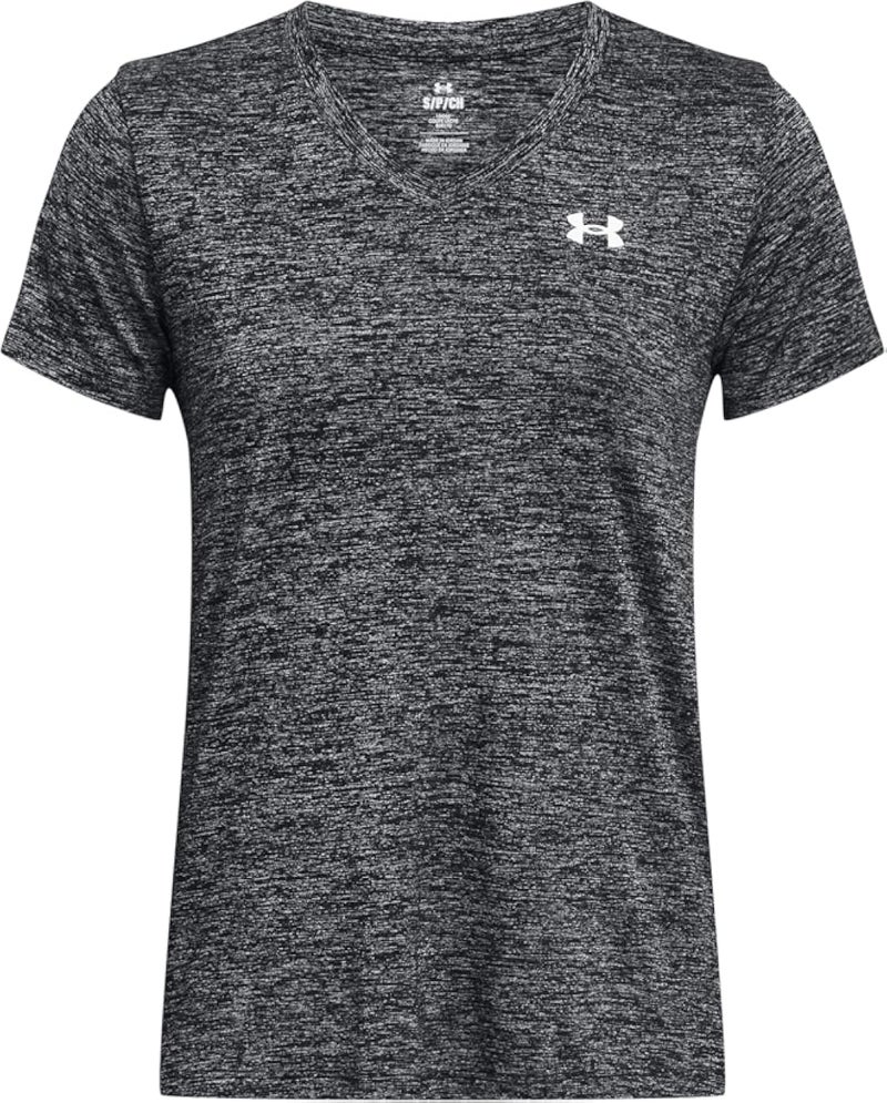 Under Armour Womens Tech Twist Short Sleeve V Neck T-Shirt (pack of 1)
