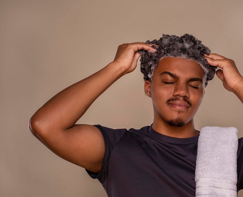 Scotch Porter Curls & Waves Shampoo for Men | Gentle Hydrating Wash Promotes Softness, Shine & Scalp Health | Free of Parabens, Sulfates & Silicones | Vegan | 13oz - Image 2