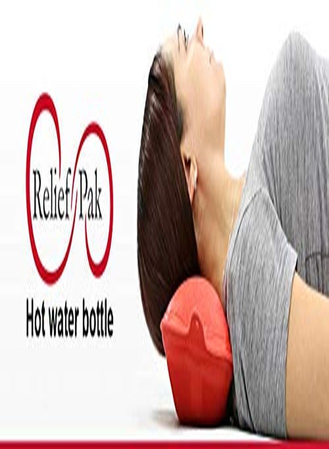 AAFOS hot water rubber bag bottle For Pain Relief (2 L,Assorted Multi Colors) PACK OF 2 - Image 4