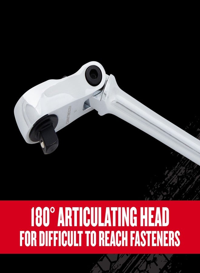 CRAFTSMAN V-SERIES Ratchet, 3/8 Inch Drive, 96-Tooth, Flexible Head XL (CMMT86323V) - Image 5