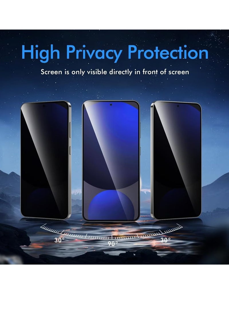 ELTRAZONE Tempered Glass Screen Protector for Samsung Galaxy S24 FE – 2-Pack Anti-Spy Privacy Screen Protector, 9H Hardness, Bubble-Free, Scratch-Resistant, Ultra Clear Protective Glass Film for Maximum Security - Image 4