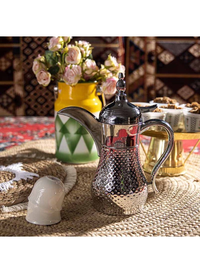 TAVOLO Liane steel thermos dotted 0.5 liter chrome - Image 2