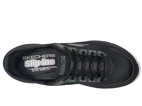 SKECHERS حذاء سكيشرز للرجال بدون استخدام اليدين Go Run Consistent 2.0 Empowered، أسود/أسود، 9.5 عريض - Image 3
