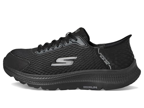 SKECHERS حذاء سكيشرز للرجال بدون استخدام اليدين Go Run Consistent 2.0 Empowered، أسود/أسود، 9.5 عريض - Image 5