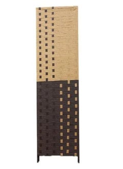 Generic Foldable Room Divider Beige/Brown 180 x 200centimeter  - Image 2