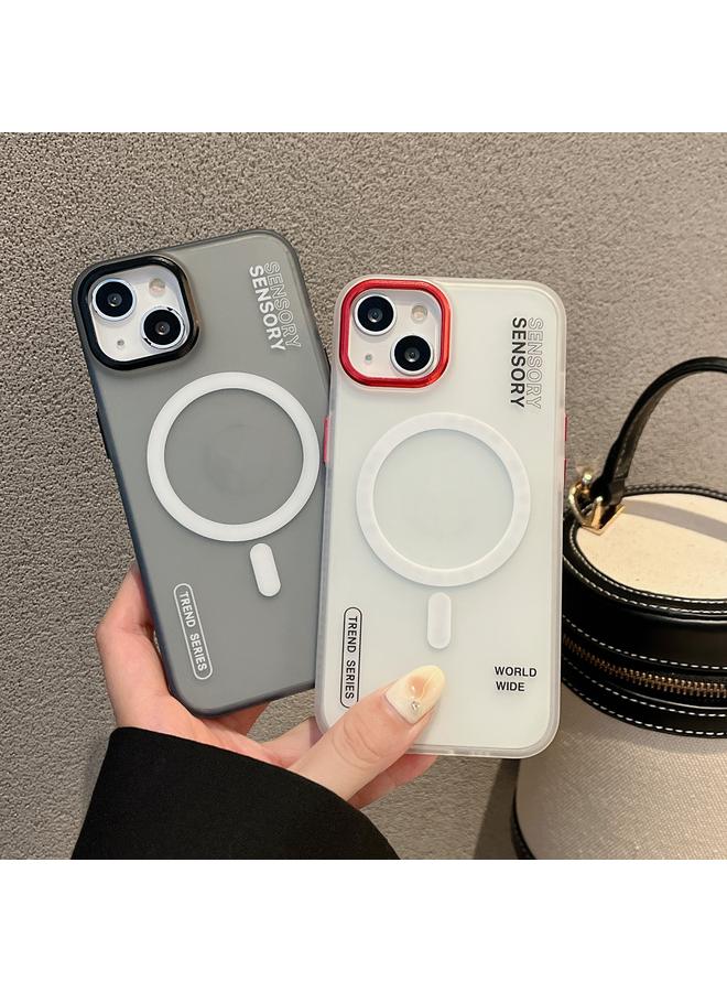 S-TOP Case For iPhone 15 Pro Max Frosted Metal Lens Protection Frame MagSafe Phone Case - Image 2