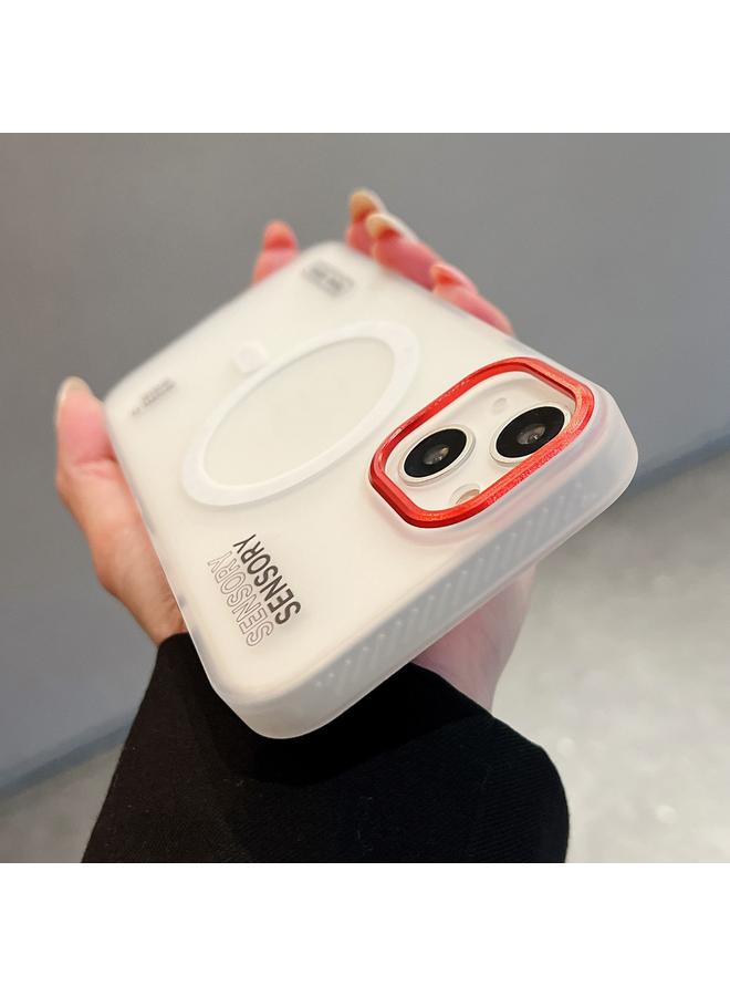 S-TOP Case For iPhone 15 Pro Max Frosted Metal Lens Protection Frame MagSafe Phone Case - Image 4