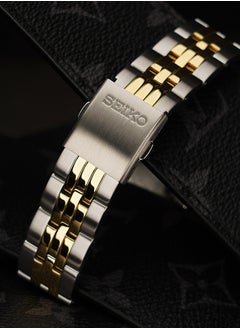 Seiko ساعة كرونوغراف بلونين من الستانلس ستيل للرجال SSB430P1  - Image 3