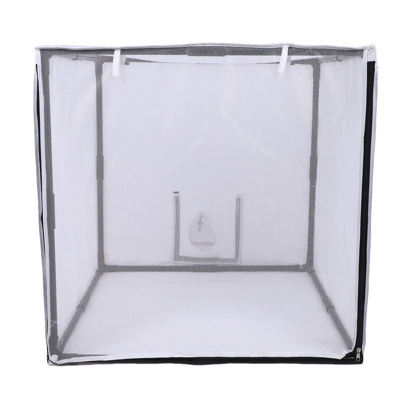 Portable Spray Paint Booth: 4 Inch Fabric Collar With 4 Filter Cottons, Quick Assembly Storage, Protective Mesh Curtain - Robust Breathable Oxford Cloth, Waterproof PVC Pipes - Mobile Painting Booth f - Image 2