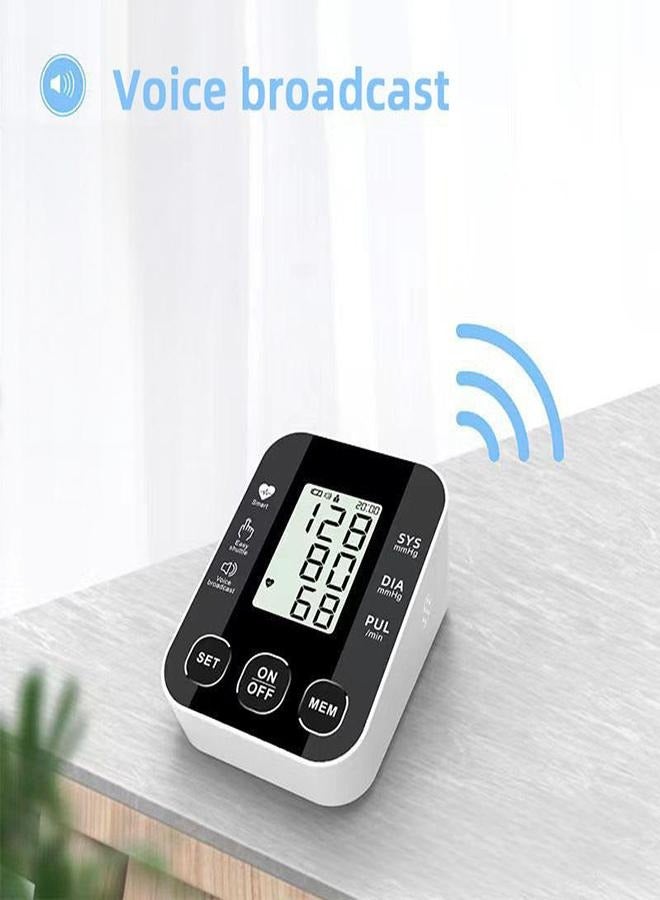 إسكدنيا جهاز قياس ضغط الدم الأوتوماتيكي من أعلى الذراع مع اكتشاف عدم انتظام ضربات القلب، قياسات سهلة ونتائج دقيقة، بث صوتي أوتوماتيكي بالكامل، شاشة واضحة - Image 4