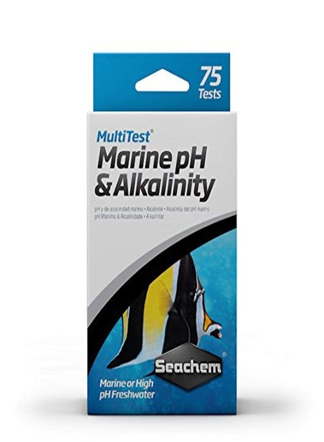 Seachem MultiTest - Marine pH/Alkalinity - 75 Tests - Image 1