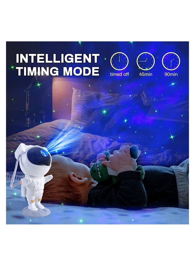 Astronaut Star Projector Night Light ,with Timer Remote Control and 360°Adjustable Design Nebula Starry Galaxy Ceiling Projector for Baby Kids Adults Bedroom Decor - Image 4