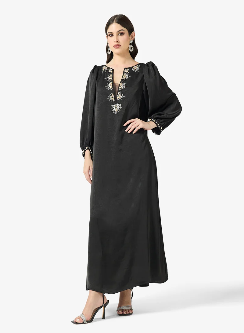 Khizana Embellished Jalabiya