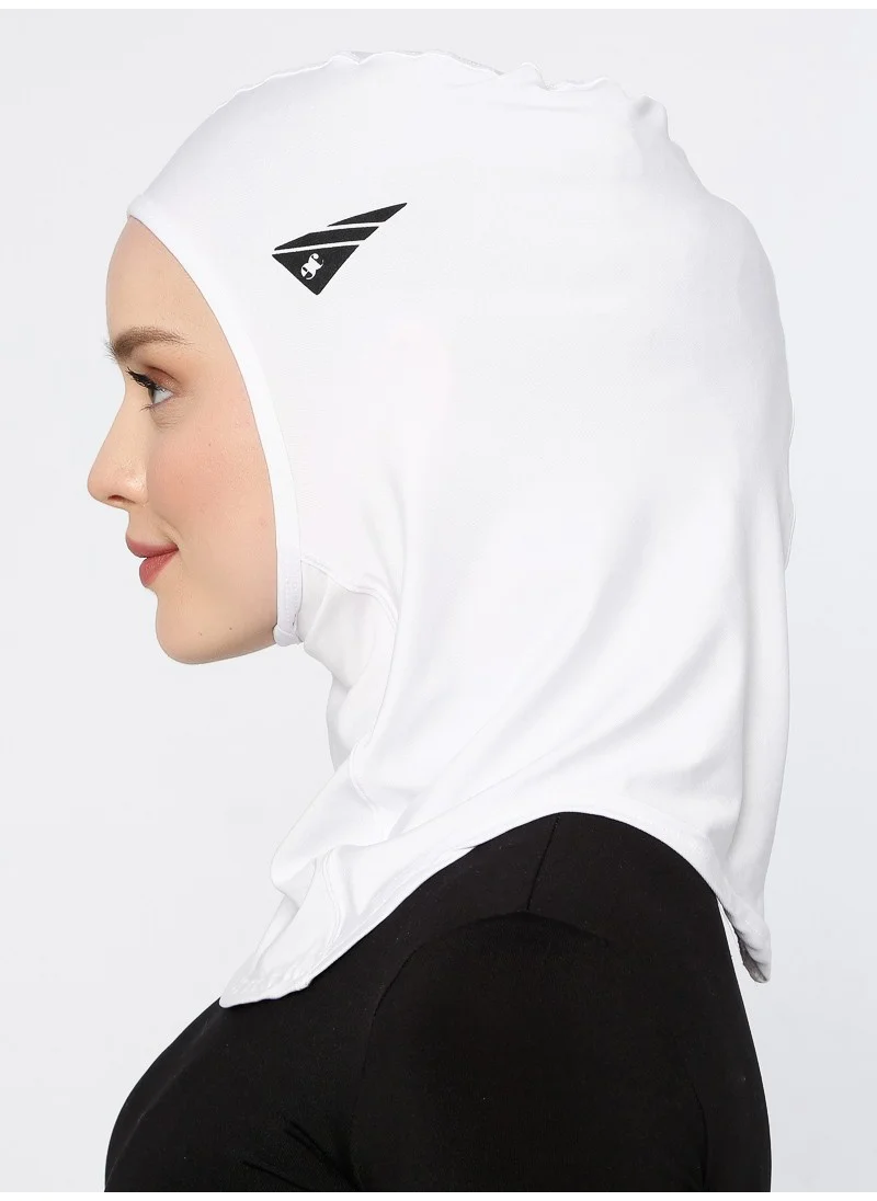 Ecardin Sports Bonnet - White -