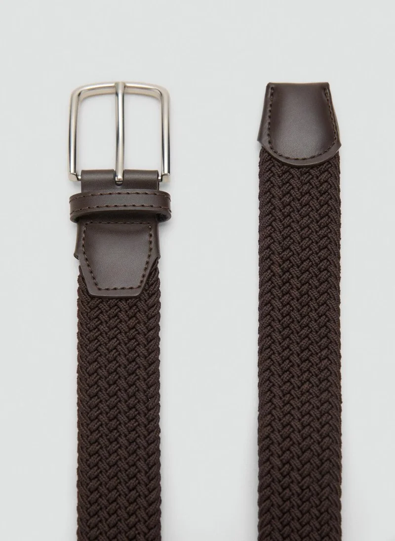 Mango Man Braided Elastic Belt