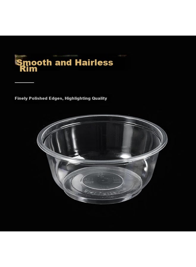 Yata Wutian Disposable Bowls, 360 Model, 300 Pieces, Plastic Transparent Bowls For Rice, Sake, Tangyuan, Takeout Containers, Without Lids - Image 4