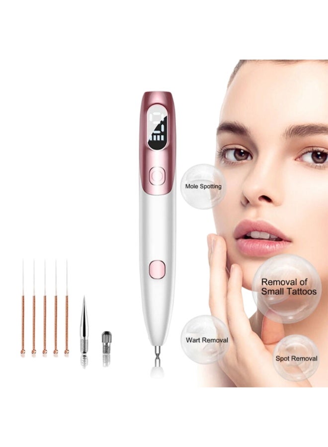 Intelligent 9-speed plasma skin cleansing device - high rigidity and wear-resistant, with built-in light-based spot removal pen, portable medical beauty tool suitable for all skin types (universal use/1 pack) - Image 1