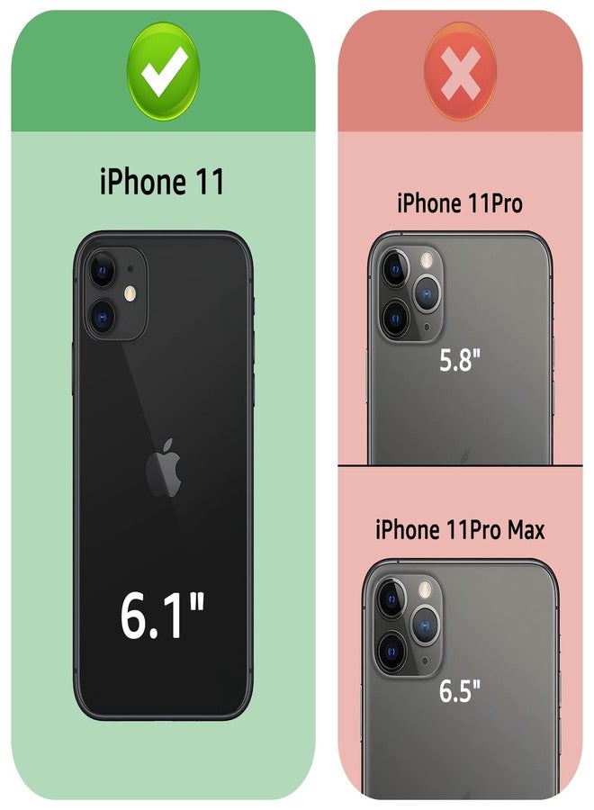 XcaseBar compatible with iPhone 11 6.1" Wallet case with Zipper Credit Card Holder【RFID Blocking】,Flip Folio Book PU Leather Phone case Shockproof Cover Women Men for Apple 11 case Wine Red - Image 2