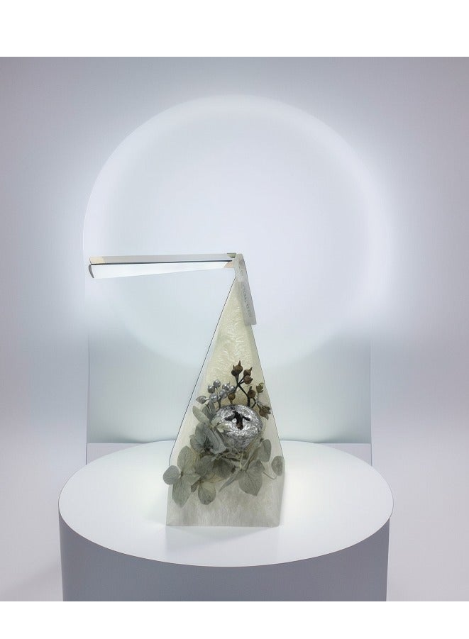 شموع عيد الميلاد ، شموع شكل شجرة عيد الميلاد ، شموع عمود بيضاء ، شموع فريدة ولطيفة على شكل هرمي