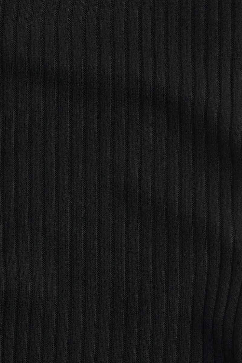 H&M Rib-knit foldover-waist leggings