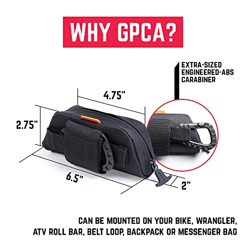 GPCA - Utility Case, Small Tool Bag with ABS Belt Clip and MOLLE Straps, Versatile Belt Pouch for Your Jeep, Car or Bike, Tough-Built Tool Case for Glasses, Keys, EDC Tools and More - Image 3